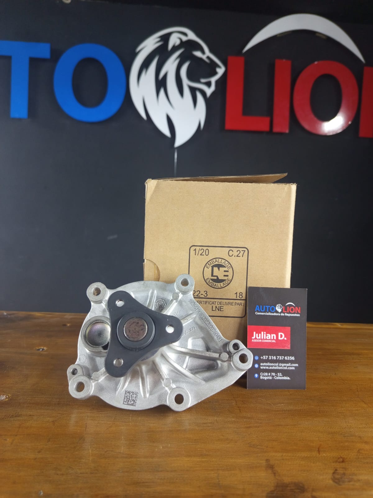 BOMBA DE AGUA EP6 BASE ALTA