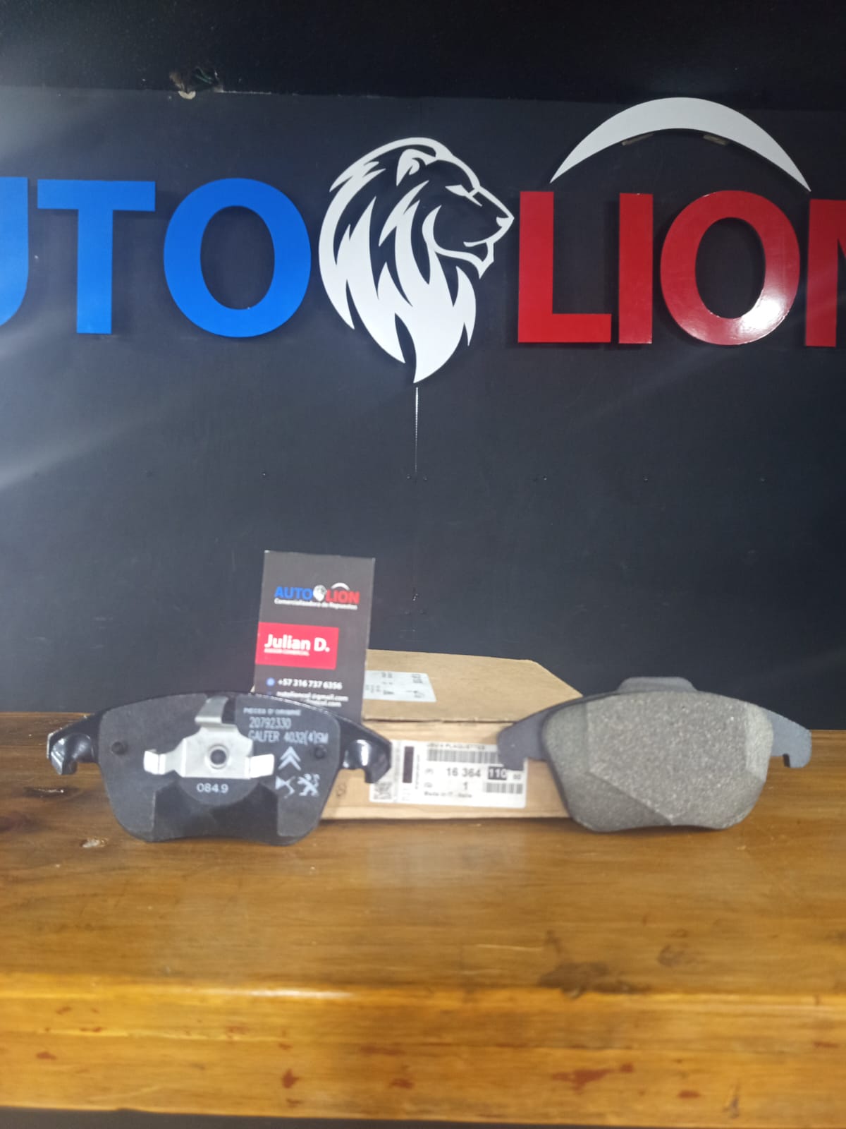 PASTILLAS DE FRENO  DELANTERO